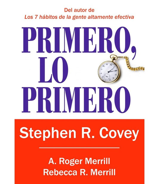 Primero, lo primero